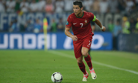Ronaldo Playing Football on Euro 2012  Not Even Cristiano Ronaldo Can Inspire This Portugal Side