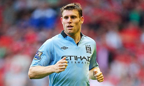 James Milner of Manchester City