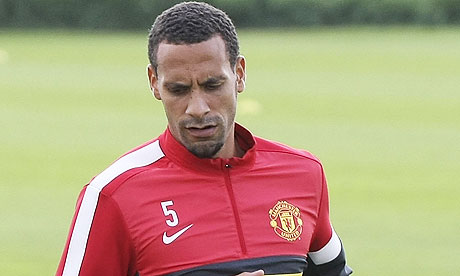 Rio Ferdinand is suffering a groin injury that has caused him to miss Man United’s opening games