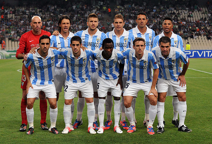 Champions League: Malaga team