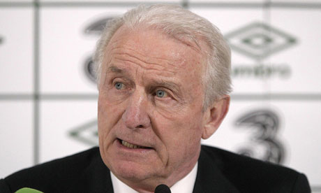 Soccer - UEFA Euro 2012 - Qualifying - Group B - Republic of Ireland v FYR Macedonia - Aviva Stadium