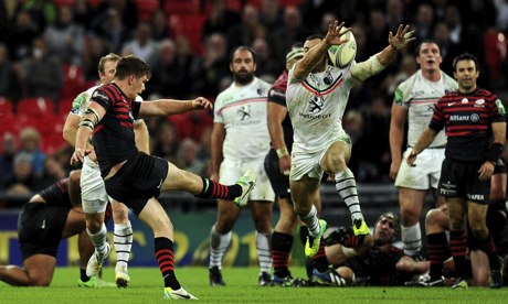 Owen Farrell  Saracens v Toulouse - Heineken Cup