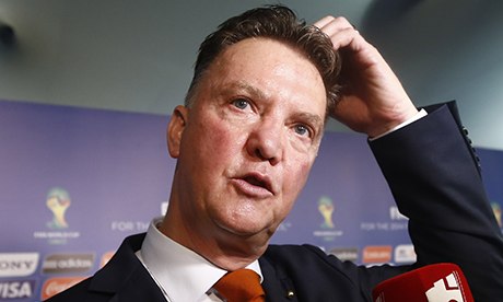 Netherlands head coach Louis Van Gaal