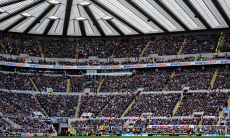 Newcastle St James' Park stadium