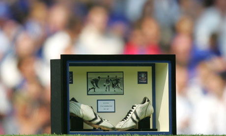 Alan Ball's white boots 