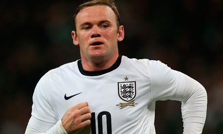 Wayne Rooney of Manchester United and England