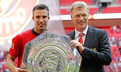 ROBIN VAN PERSIE & DAVID MOYES