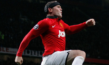 Wayne Rooney of Manchester United