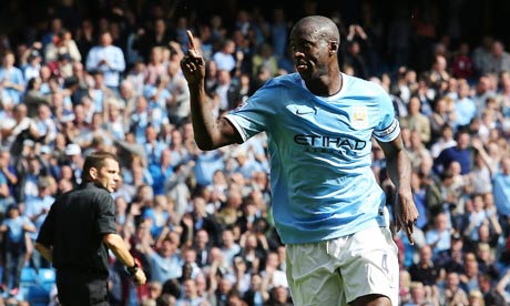 Manchester City's Yaya Touré 