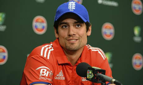 England captain Alastair Cook 