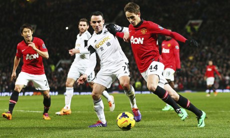 Manchester United v Swansea City - Barclays Premier League