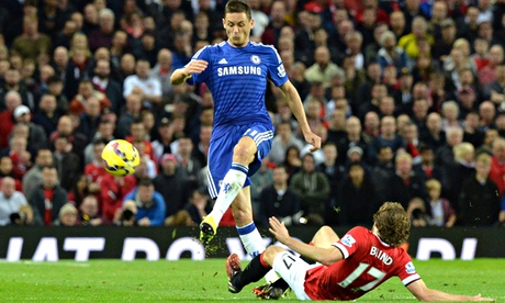 Chelsea's Serbian midfielder Nemanja Mat