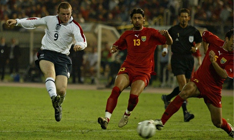Wayne Rooney England Macedonia