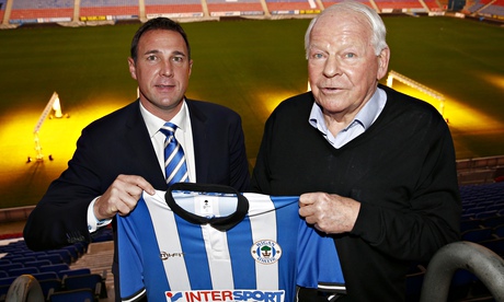 Dave Whelan and Malky Mackay