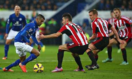 Leicester City's Riyad Mahrez