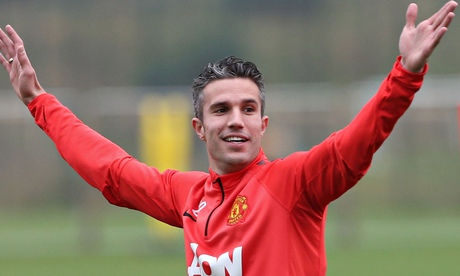 Robin van Persie of Manchester United