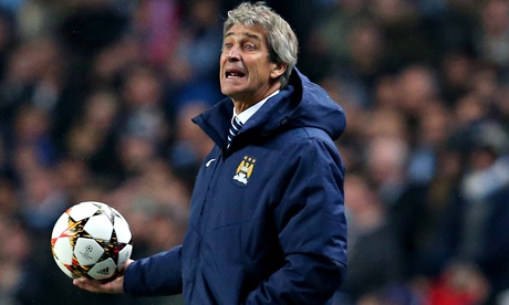 Manchester City manager Manuel Pellegrini