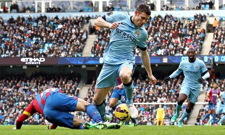 James Milner of Manchester City