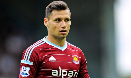 Mauro Zárate has played only eight times for West Ham