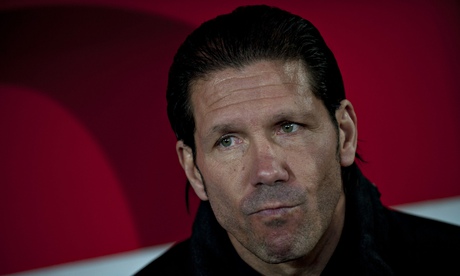 Atlético Madrid's Diego Simeone