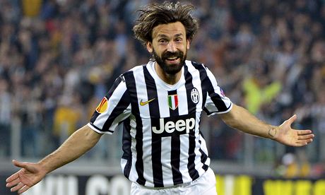 Juventus midfielder Andrea Pirlo