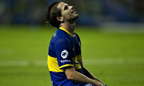Boca Juniors' midfielder Fernando Gago