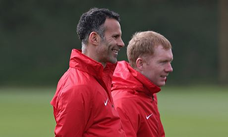 Ryan Giggs Paul Scholes Manchester United