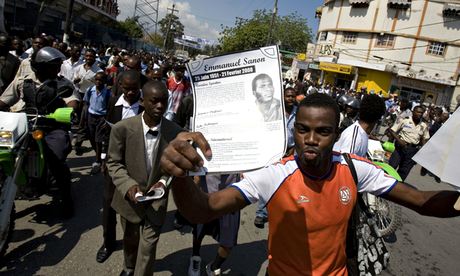 Emmanuel Sanon's funeral