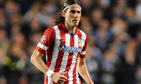 Filipe Luís of Chelsea, formerly Atlético Madrud