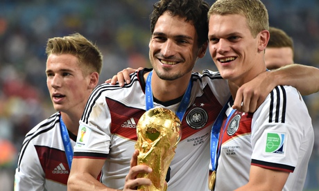 Mats Hummels of Germany, centre