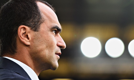 Everton manager Roberto Martínez