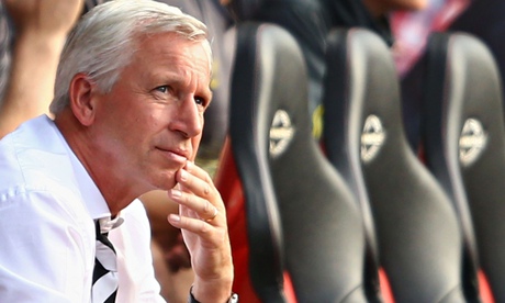 Alan Pardew, the Newcastle manager