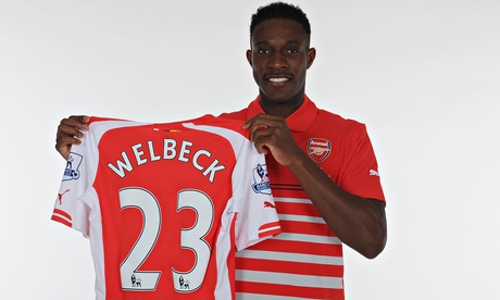 Arsenal's new signing Danny Welbeck