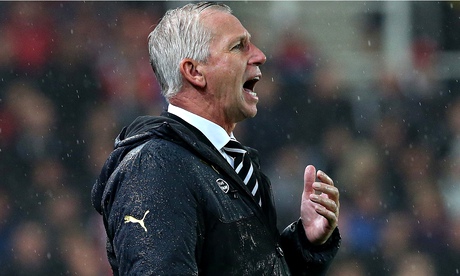 Newcastle manager Alan Pardew