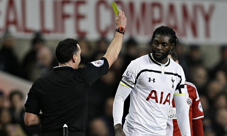 Tottenham's Emmanuel Adebayor