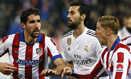 Raúl García Fernando Torres Atlético Madrid