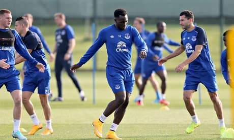 everton training