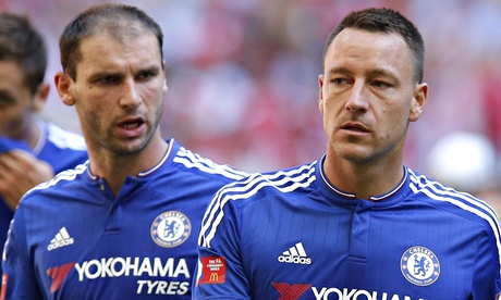 Branislav Ivanovic and John Terry