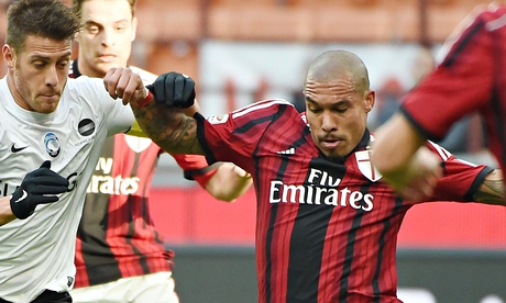 Milans Nigel de Jong, right. At least for now