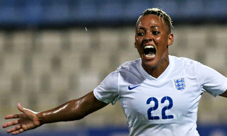 England v Canada - England's Lianne Sanderson