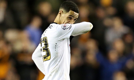 Thomas Ince, on loan at Derby from Hull
