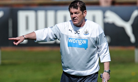 Newcastle manager John Carver