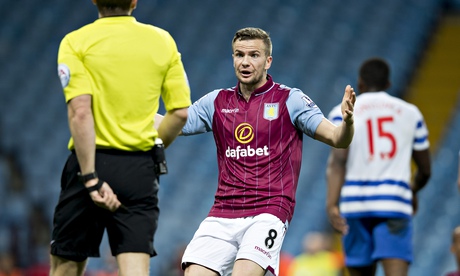 Tom Cleverley, the Manchester United midfielder on loan at Aston Villa