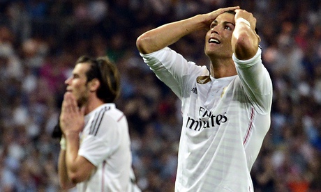 Cristiano Ronaldo and Gareth Bale show their anguish 