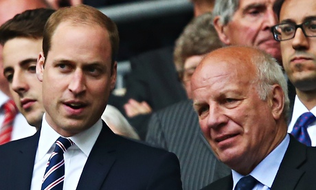 Prince William Greg Dyke