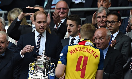 Prince William Per Mertesacker Arsenal