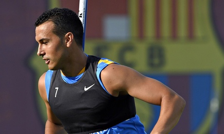 Barcelona's forward Pedro