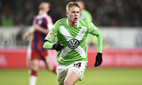 Wolfsburg's Kevin De Bruyne