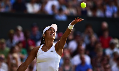 Heather Watson served for the match against Serena Williams as Centre Court served up the most hosti