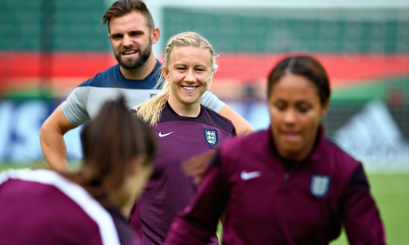 Laura Bassett and her England team-mates have a play-off match against Germany to try to make up for